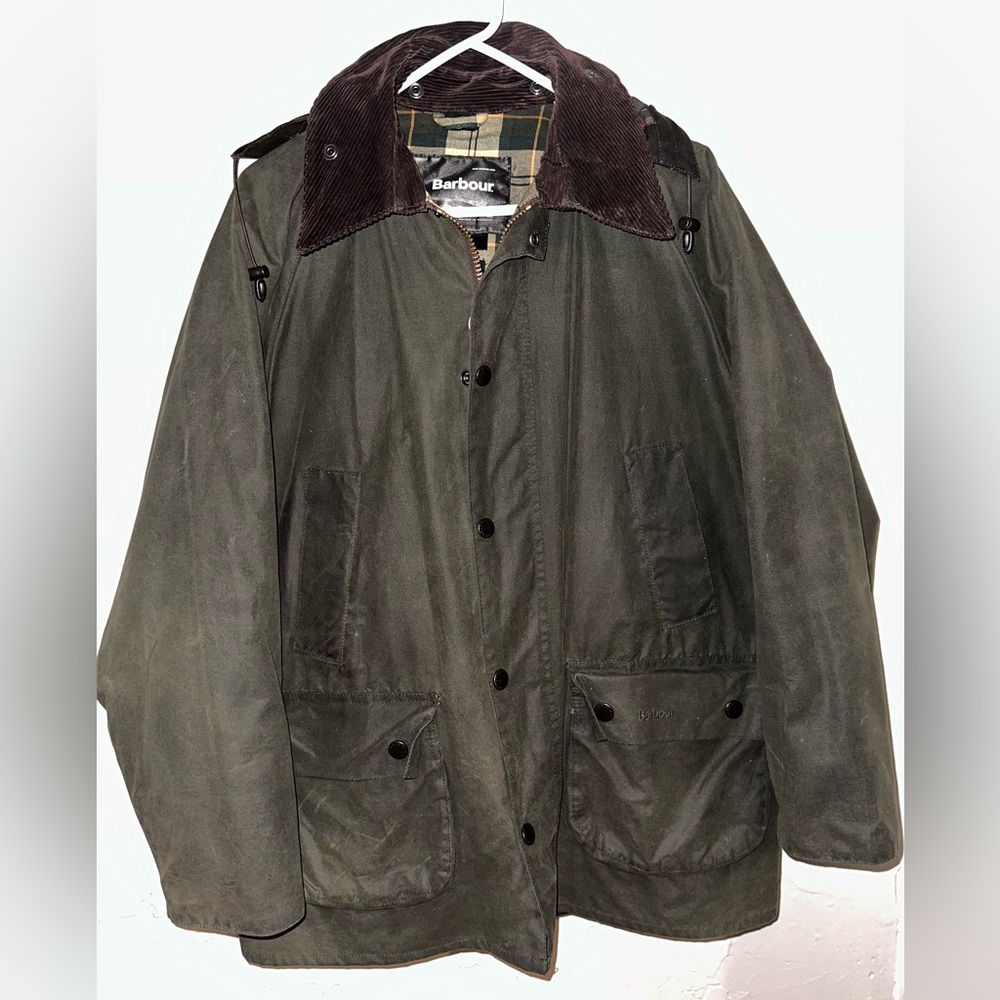 Genuine Barbour Bedine Wax Jacket.